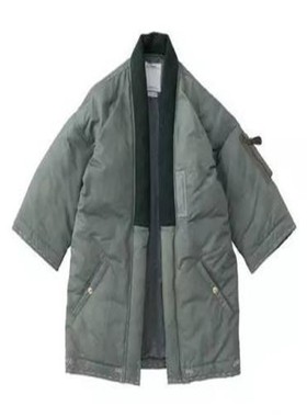 原创国潮短款道袍棉服棉衣羽绒服男余文乐宽松外套非visvim dcdt