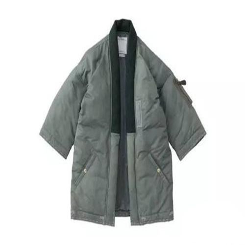 visvim道袍男棉衣夹克羽绒服外套