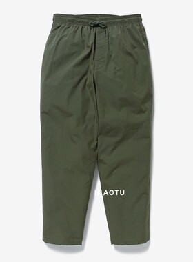 日系复古纯色直筒工装裤西山彻格子宽松潮牌休闲裤男22SS 非wtaps