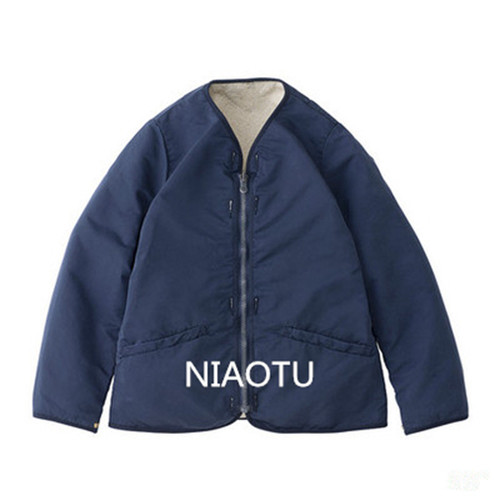 羊羔绒外套尼澳图双面穿