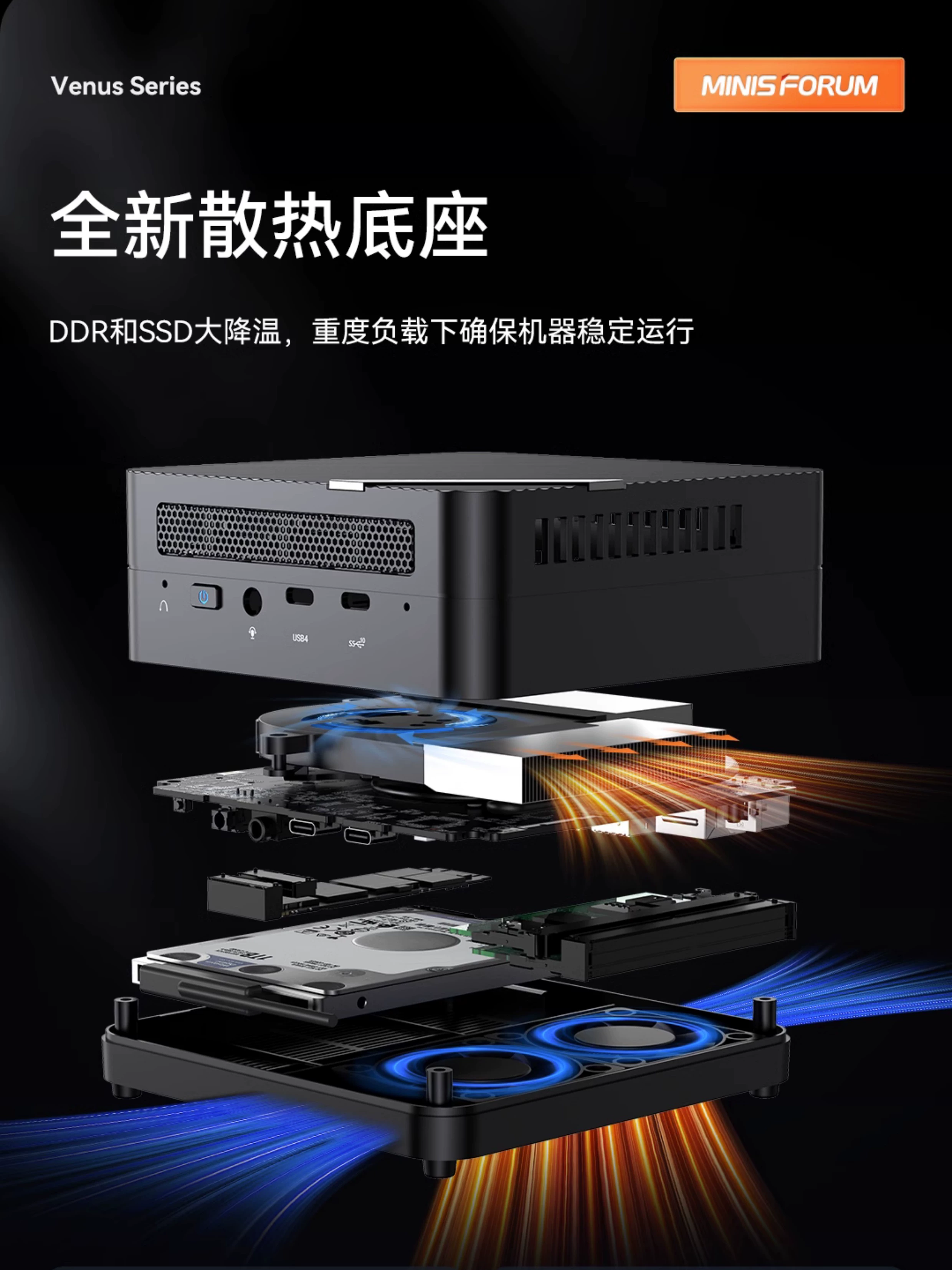 Mingfan MiniSFORUM UM690S/Lite AMD Ryzen R9-6900HX мини-купол компьютер