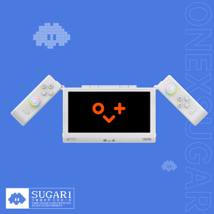 OLED双屏变形游戏掌机 1壹号方糖安卓骁龙G3Gen3 ONEXSUGAR Sugar