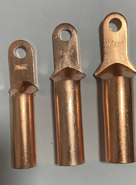 空开小头铜鼻子DT35/50/70/95/120/150/185/240Z断路器塑壳专用