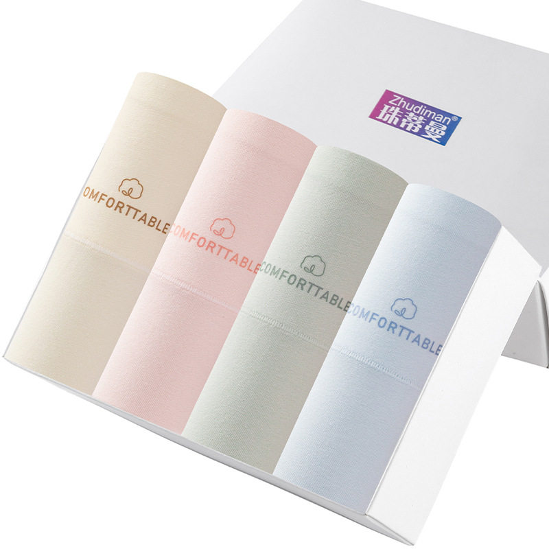 女三角裤珠蒂曼抗菌纯棉高腰收腹