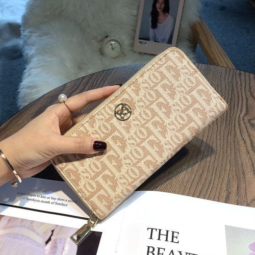 Wallet Large Capacity Card Holder All-in-One Zipper Clutch