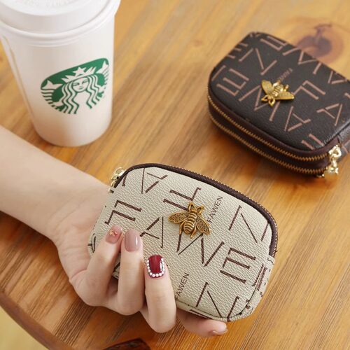 Zipper Mini Wallet, Ultra-Small Women's Compact Mom's Clutch