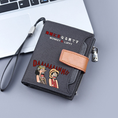 Fun Emoji Wallet Foldable Clutch Purse Coin Pouch Money Clip