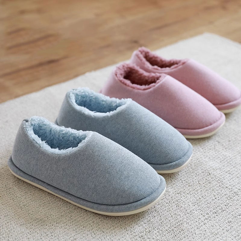 智庭包跟保暖简约室内轻便棉鞋