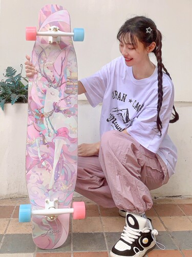 locus竹男女儿童青少年长板