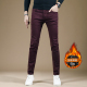 长裤 牛仔裤 男款 2025秋冬新款 加绒加厚裤 子男休闲裤 男修身 小脚弹力