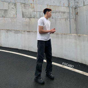 裤 战术双膝直筒工装 FOCABO美式 男硬汉多口袋伐木裤 B01改良