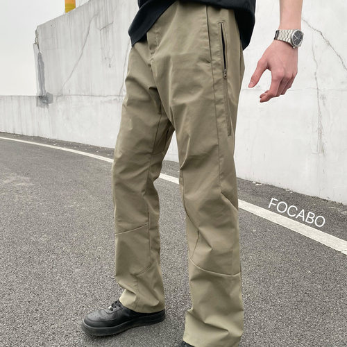 FOCABO户外登山休闲直筒工装裤
