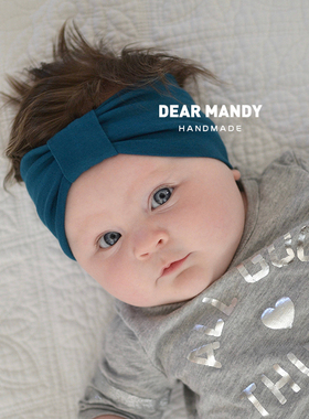 婴儿发带儿童男女宝宝婴幼儿公主满月新生儿周岁潮妞欧美发箍头饰