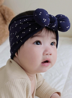 婴儿发带可爱韩版小星星护囟门男女宝宝新生儿百天周岁小月龄头饰