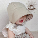 婴儿双面遮阳帽薄款 春夏 防晒防紫外线大檐儿童男女宝宝太阳帽短裤