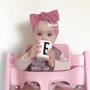 12个月新生儿满月百天女宝宝儿童发饰 婴儿发带公主韩国头饰0