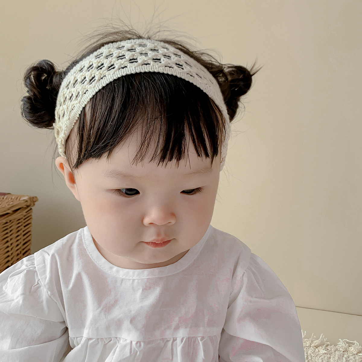 ins韩版女宝宝百搭婴儿发带秋冬