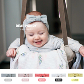 ins蝴蝶结婴儿发带公主婴幼儿新生儿百天周岁女宝宝女孩头饰发饰