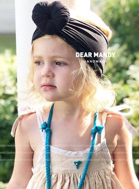 ins爱心婴儿发带公主可爱超萌不勒头百天周岁女宝宝儿童发箍头饰