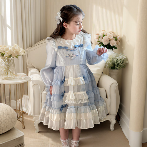 女童洛丽塔公主裙周岁礼服连衣裙