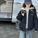 夹棉加厚棒球服棉衣服 洋气儿童冬装 女童超好看外套秋冬款 2026新款