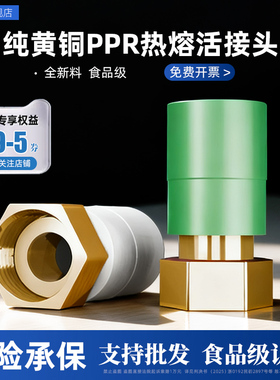 ppr热熔活接头前置过滤器配件4分6分1寸热水器直接弯头水管转接头