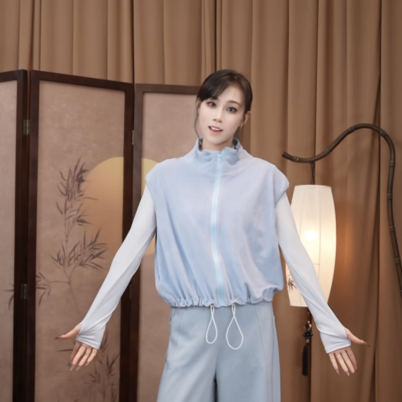 MuMu秋冬颗粒绒保暖舞蹈马甲外套运动瑜伽普拉提,运动/瑜伽/健身/球迷用品,现代舞服装,淘宝优惠券,粉丝福利购,淘宝优惠卷