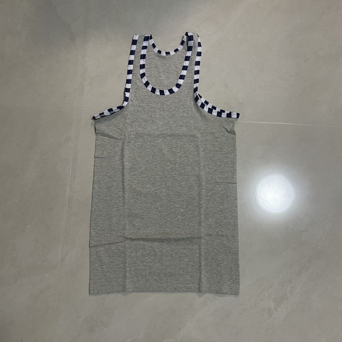 蓝色灰蓝色监狱看守所专用服刑演出背心