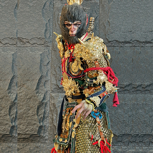 黑神话悟空cos服装 悟空cos服装 全金属黑神话悟空cos甲胄服装