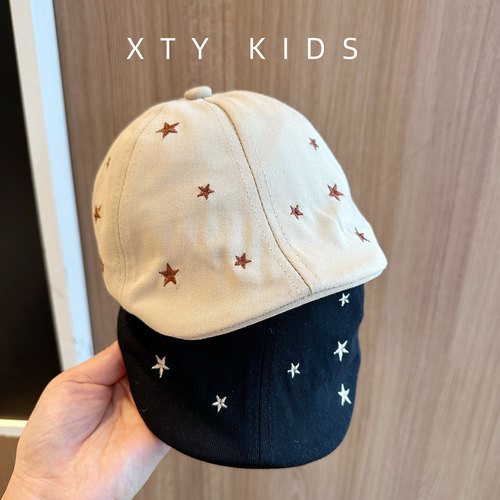 韩版宝宝鸭舌帽春秋季洋气遮阳帽