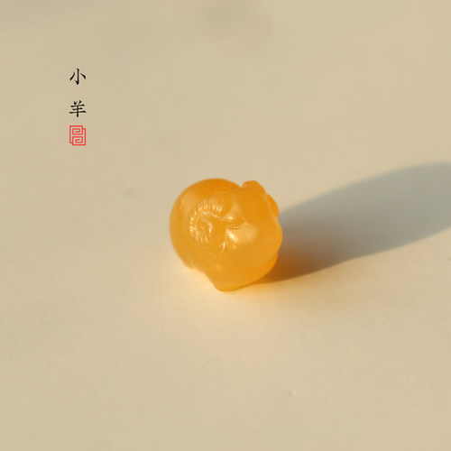 天然和田玉/ 缅黄生肖羊 通孔 可调节手链 2026属马佩戴六合手链