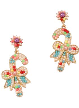 affordable luxury 彩色圣诞系列exaggeration trend 气质cute 休