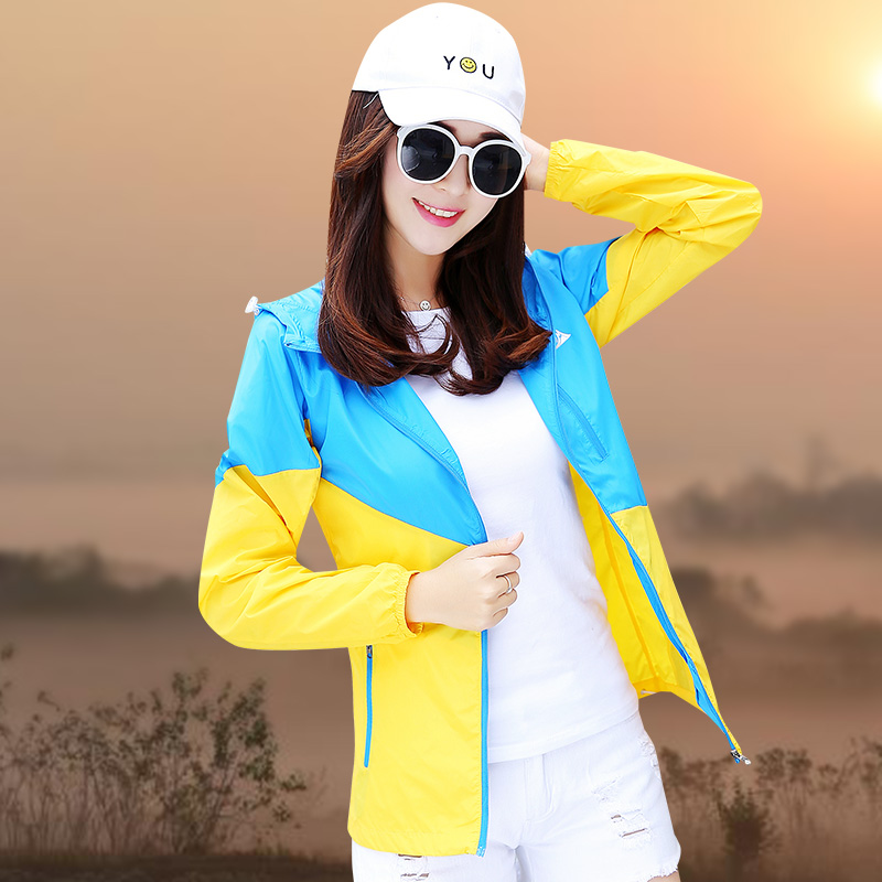 防晒衣女短款外套2022新款夏季超薄透气上衣情侣薄款防晒衫皮肤衣
