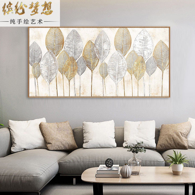 Hand drawn Abstract Oil Painting a living room Decorative painting modern Simplicity Jane America Light extravagance Gold and Silver Fortune Hanging picturein the Home accessories , Decorative painting , Painting  category - from Buy2taobao.com to provide professional Taobao agent buy service