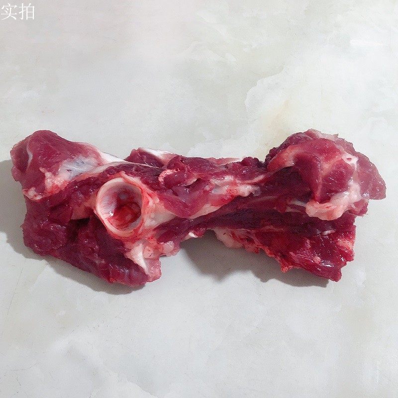 新鲜猪骨头阿豪人家猪天天销售猪尾骨半圆形尾棕骨眼镜骨2斤如图