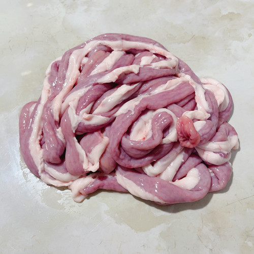 新鲜猪天天猪小肠苦肠2斤粉肠