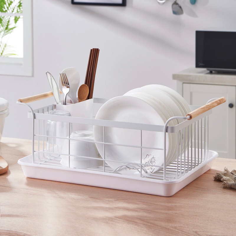 厨房碗碟架沥水架日式碟子沥水篮餐具收纳置物架不锈钢碗盘架