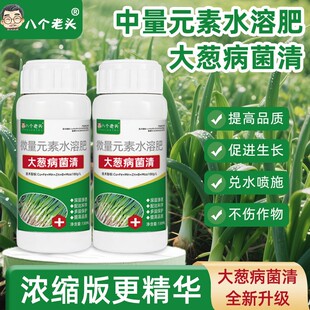 病菌清大葱黄叶家用干尖病软腐病茎腐病紫斑白斑病生物菌剂叶面肥