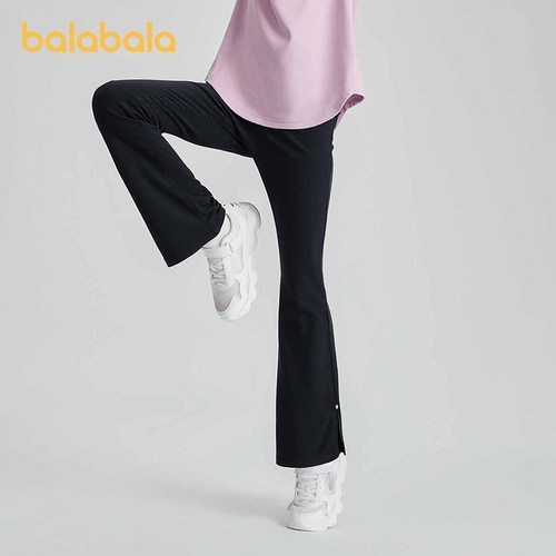 巴拉巴拉balaone牛仔裤女喇叭裤