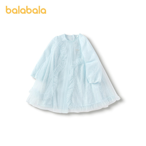 巴拉巴拉连衣裙女童网纱公主裙子