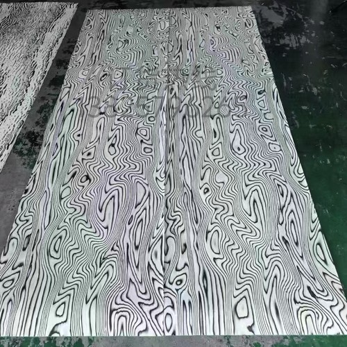 流动水波纹科技木皮艺术家具柜门护墙背景墙装饰流动水波纹木皮
