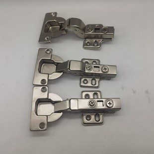 直销盖25厚侧板40杯无弹簧无阻尼无力合页厚门反弹开门器专用铰链