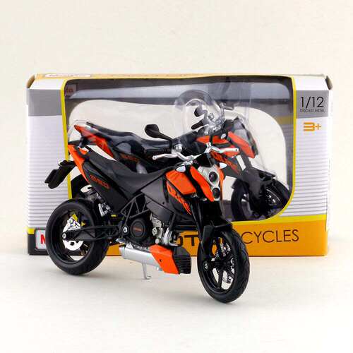 新款 美驰图合金摩托车玩具模型1:12 KTM 690 Super Duke R收藏