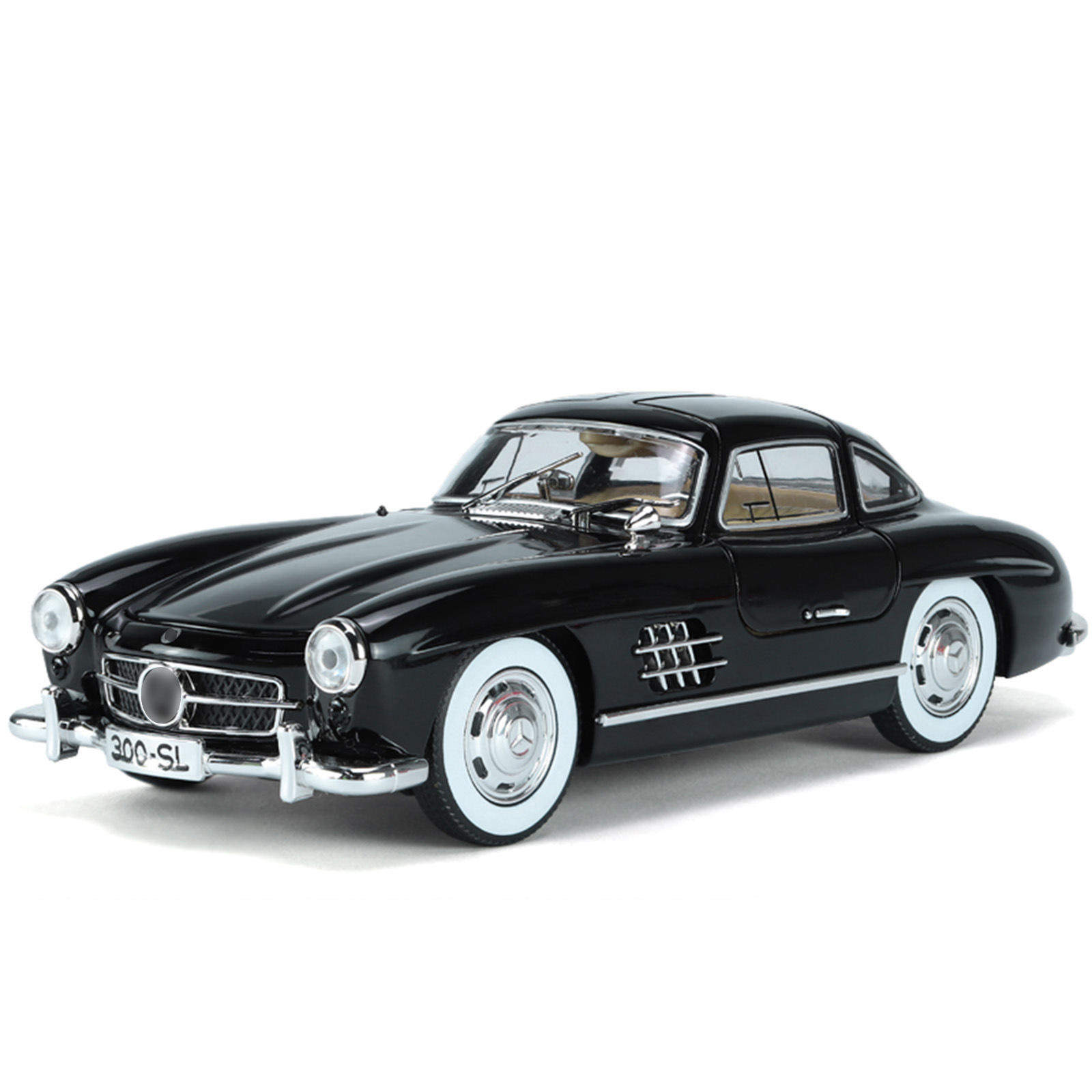 新款 1:24奔300SL合金车模型老爷车电镀转向声光儿童玩具,模玩/动漫/周边/娃圈三坑/桌游,火车/摩托/汽车模型,淘宝优惠券,粉丝福利购,淘宝优惠卷