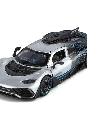 新款 1:32大奔AMGONE合金跑车仿真男孩礼物声光玩具车模型