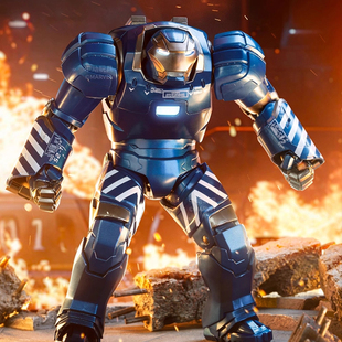 中动钢铁侠MK38伊格尔可动手办伊果关节正版玩具漫威马克摆件人偶