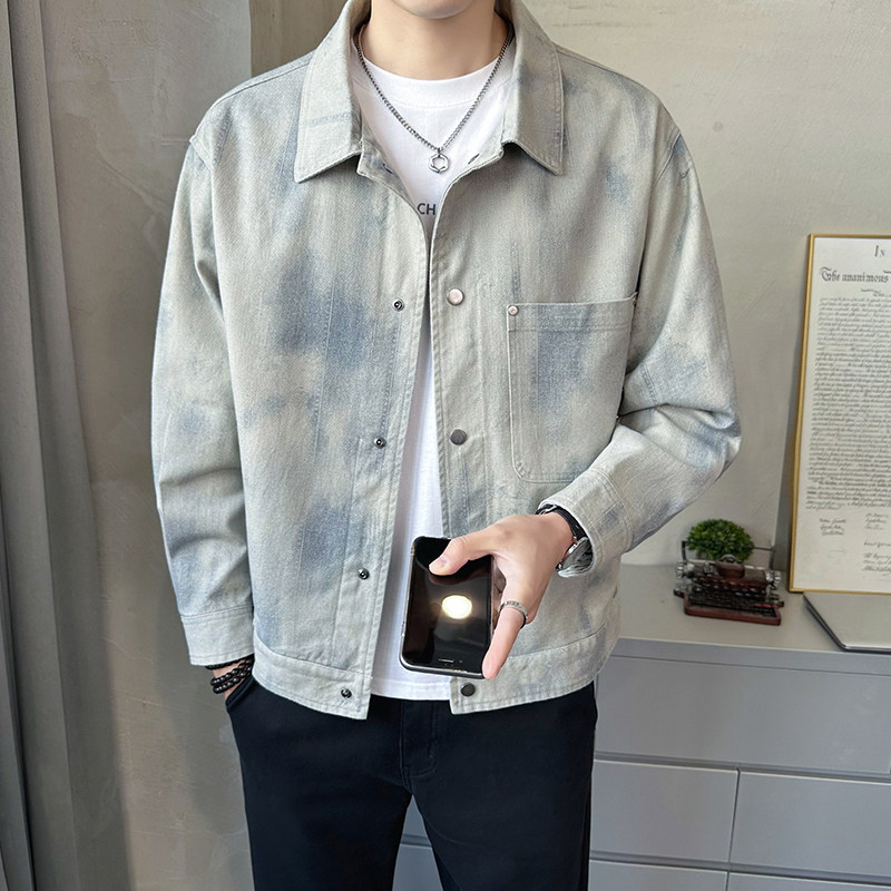 秋装夹克男士休闲2025新款青年外套男装B320-0068-P145,男装夹克,电商B320