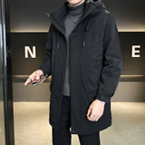标50绒冬季中长款羽绒服男士2025新款外套男装B320-9955-P275，男装羽绒服，电商B320