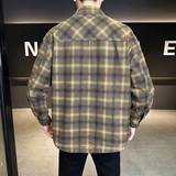 2026春季100纯棉休闲衬衫夹克男士外套B320-5892-P110，男装夹克，电商B320