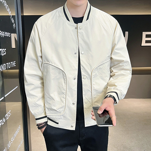 店主风棒球夹克男秋季2025新款夹克衫外套男秋装B320-6107-P115图片